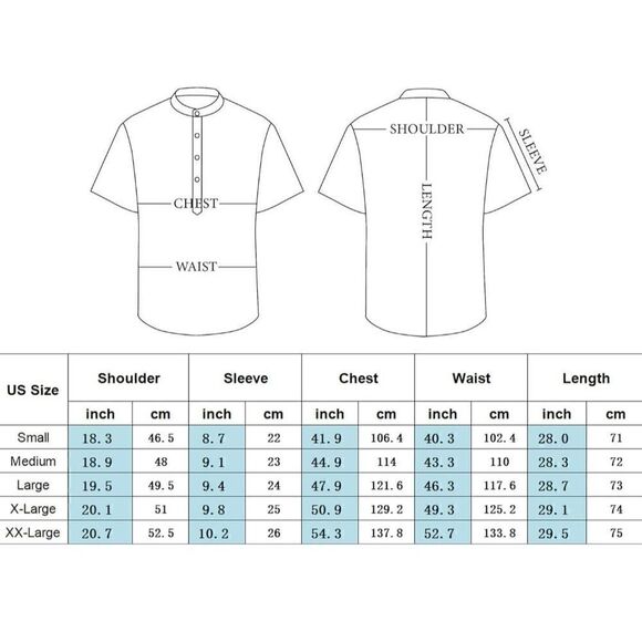 Kingbega Short Sleeve Hawaiian Style Plaid Mens Multi White Shirt Size 2XL - Picture 5 of 5